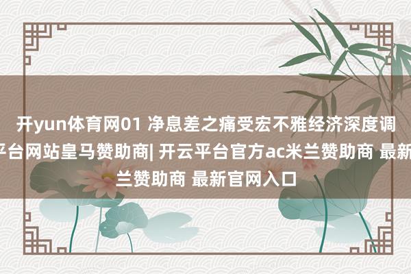 开yun体育网01 净息差之痛受宏不雅经济深度调节-开云平台网站皇马赞助商| 开云平台官方ac米兰赞助商 最新官网入口